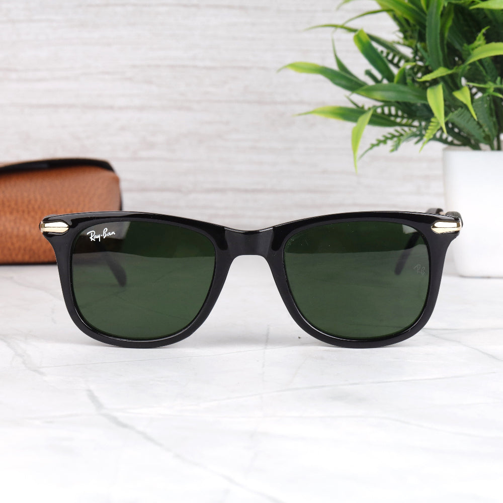 EdgeFrame 2148 Gold-Green Sunglass