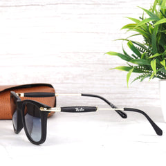 EdgeFrame 2148 Gold-Blue Sunglass (DC Shade)