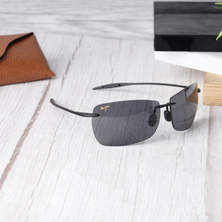 MJ Series Lighthouse 423-02 Black Neutral Grey Sunglasses