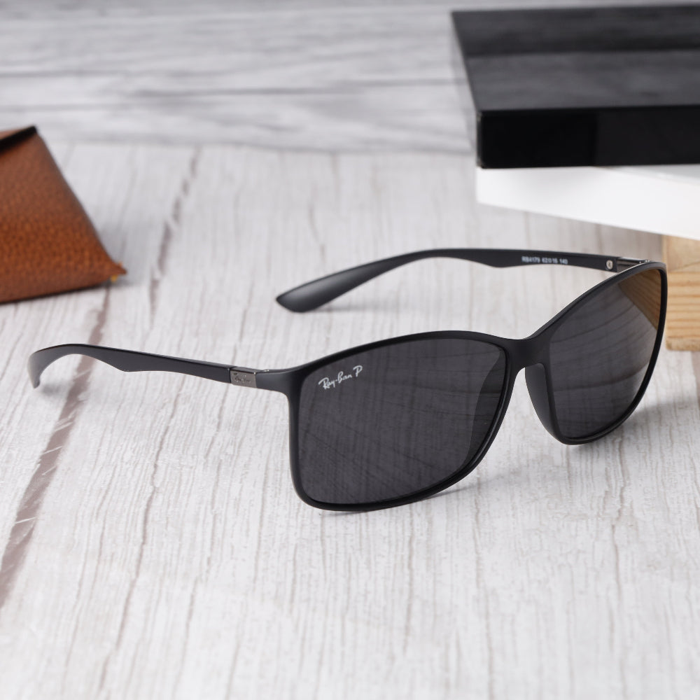 Stealth 79 Black-Black Polarized Sunglass