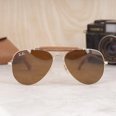 AirFrame 3422-Q Gold-Brown Sunglass