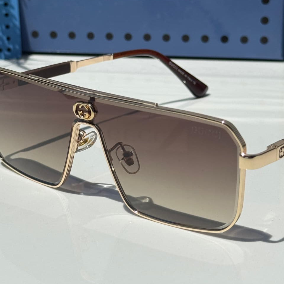 AeroLine GC0045 Gold-Brown Shaded Sunglass