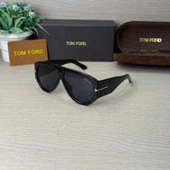 Stealth Oversized Black-Black Sunglass