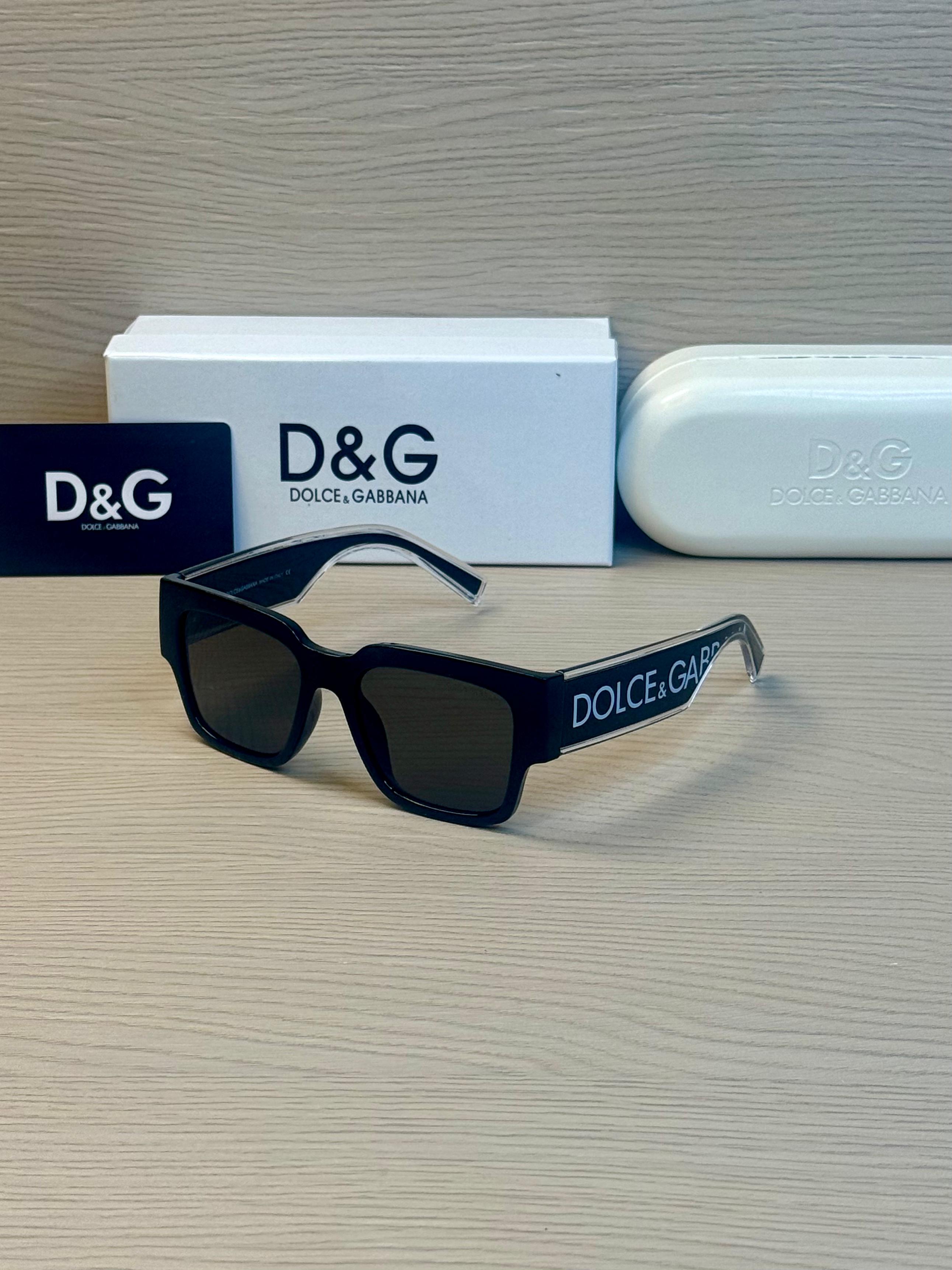 Stealth DG Black Square Sunglass