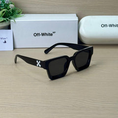 Stealth OW 25 Gloss Black Angular Square Sunglass