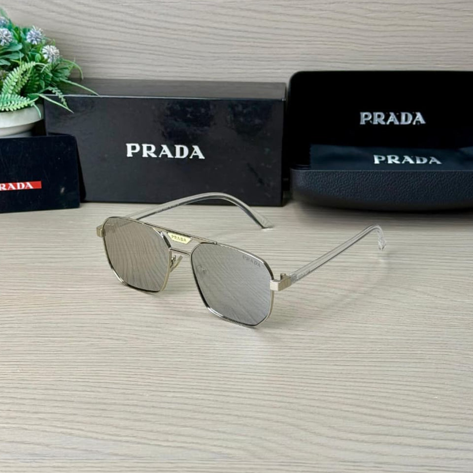 Stealth PR Silver-Silver Mirror Sunglass