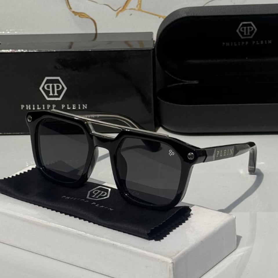 Shadow Rush Black Frame Dark Smoke Lens Sunglass