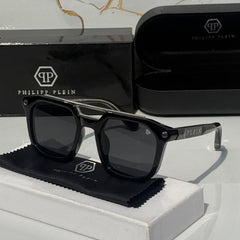 Shadow Rush Black Frame Dark Smoke Lens Sunglass