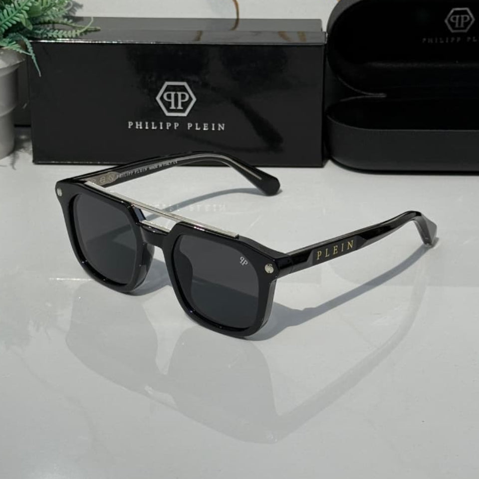 Shadow Rush Black Frame Dark Smoke Lens Sunglass