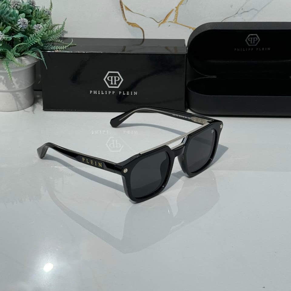 Shadow Rush Black Frame Dark Smoke Lens Sunglass