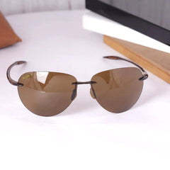 Maui Jim Sunglasses Sugar Beach MJ HT 421 Brown Sunglass(Polarized)